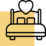 Comfortable king-size bed